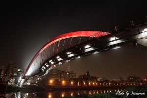夜拍彩虹橋
