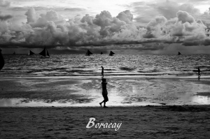 Boracay in B&W 長灘島的雨季