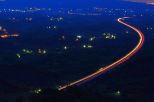 高雄風景_中寮山曝車軌