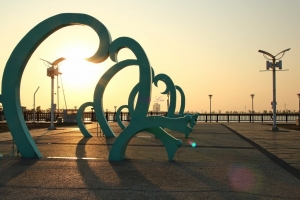 高雄always好天氣-興達港情人碼頭夕拍