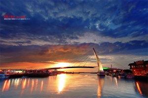 新北市淡水 夕彩漁人碼頭