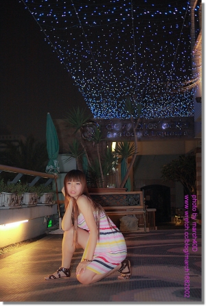 妮妮@新國自在 夜攝