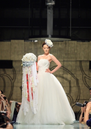 2011TFTD台灣區花店協會百年浪漫新娘捧花秀