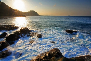 北海岸夕浪 - 一張流