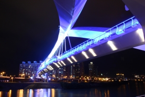 夜拍新景點~~~陽光橋