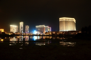 澳門賭城夜景
