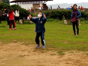 {SX50HS}萬里核二廠海邊放風箏