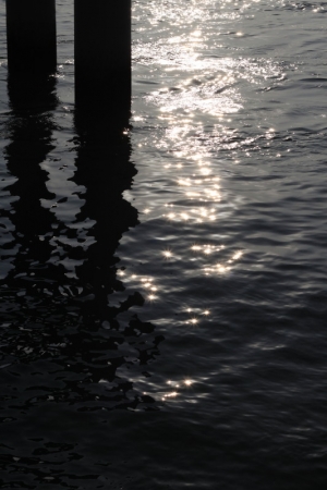 初四的淡水夕陽