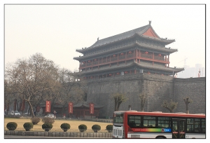 [西安遊記] 明城牆 2009-12-6