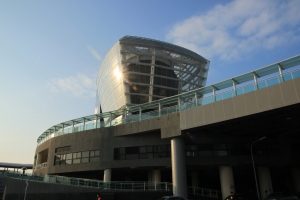 世博台灣館亮起來