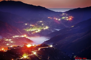 台中和平鄉 福壽山晨景雲色