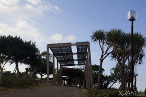 多雲漁人碼頭有夕陽