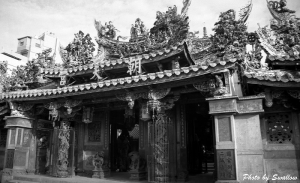 北港媽祖廟記錄-以前拍的黑白底片