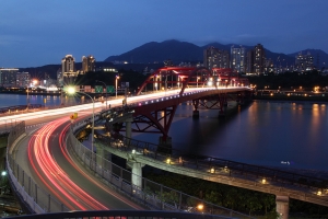 關渡大橋~夜拍