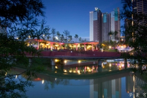 台中都市秋紅谷之美