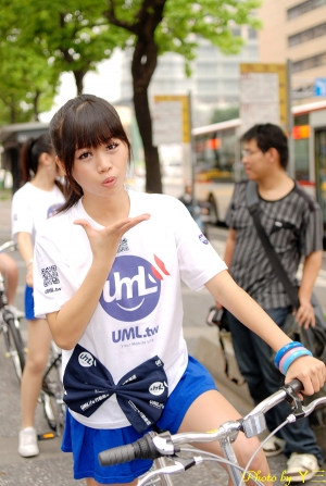 ▲聯合報單車活動▼活力紗織