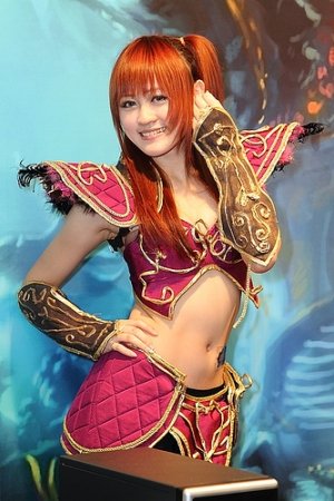 (誤)怎麼感覺都是蘿莉的電玩展(改)沒有羅莉的電玩展........