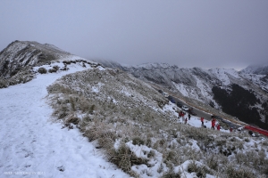 合歡嚴冬雪景