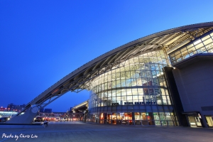 再攝竹北高鐵站