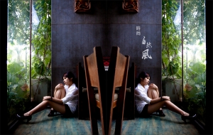 仙女の時尚自然風