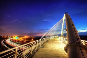 新竹 夏夜藍妝點豎琴