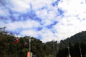 2011年01月日月潭纜車