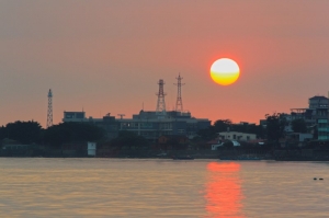 淡水夕照