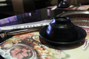 石頭燒烤、兒子的新玩具