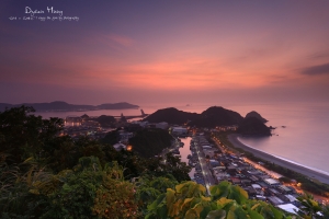 宜蘭。南方澳觀景台日出