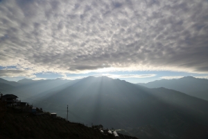 二月底清境清晨