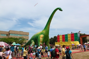 竹南運動公園恐龍展