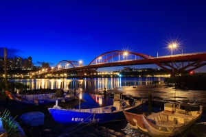 夜曝~關渡大橋