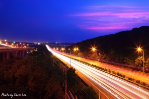 國道三義段車軌 & 夕景