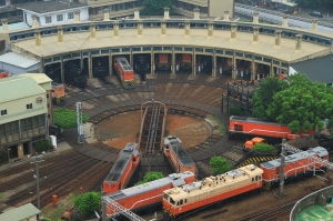 俯看扇形車站~單張