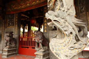 傍晚夕雨之後-大龍峒保安宮