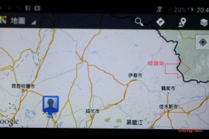 首次於霜雪中拍景