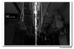 [喵喵爸-圖文創作]城市印象2/5-僅存的天空