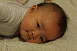 寶貝女兒(九個月)生活記事