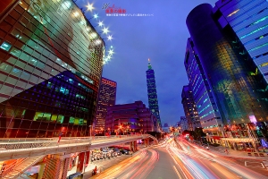 台北 璀璨夜幕101