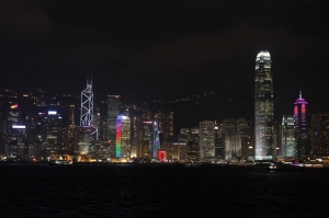 香港維多利亞夜景