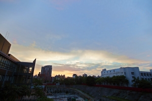 夕陽過後之國美館