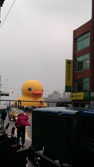 基隆港 小鴨來了