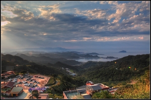 九份風景一張流