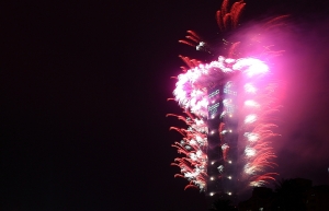 來交不賴恩101煙火團的作業