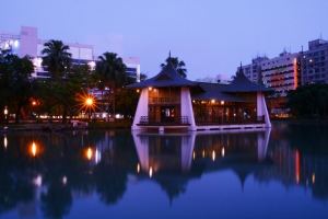 中山公園夜曝