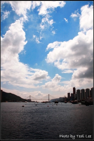 ~藍天白雲@荃灣碼頭~