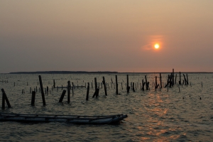 七股夕照