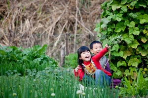 民國100年元旦之幸福姐妹花