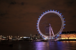 倫敦眼 London Eye 跨年夜