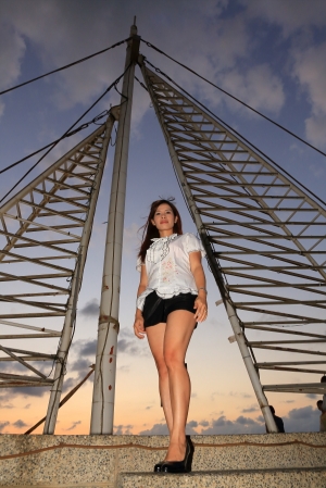 竹圍漁港與新北大橋(24-70II之HDR,單燈,雙燈,星芒)